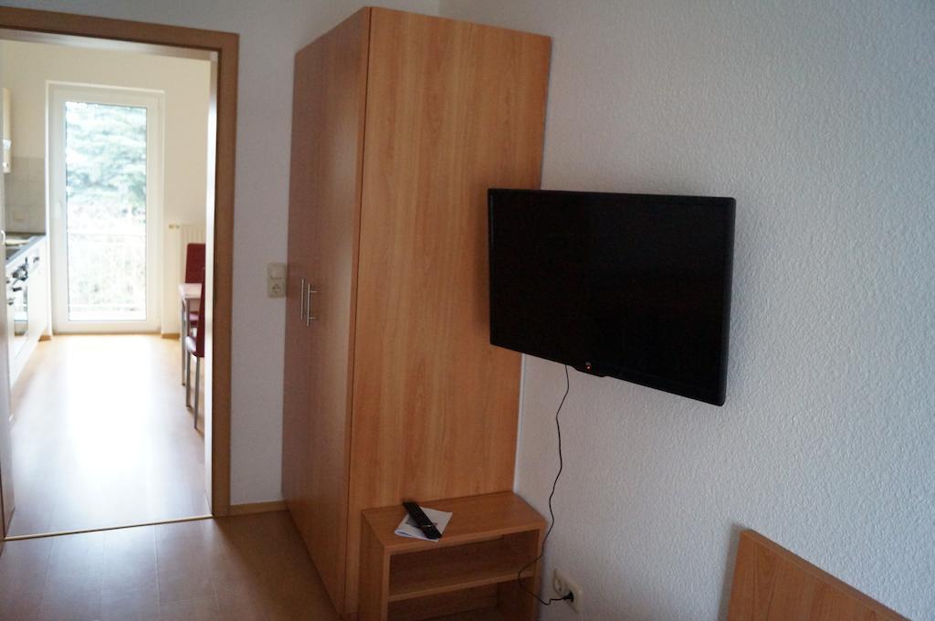 לייפציג Ferienwohnung Holzhausen חדר תמונה